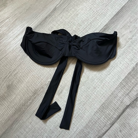 FRANKIE’S BIKINIS Cielo Underwire Bikini Top Black XL - Picture 4 of 8